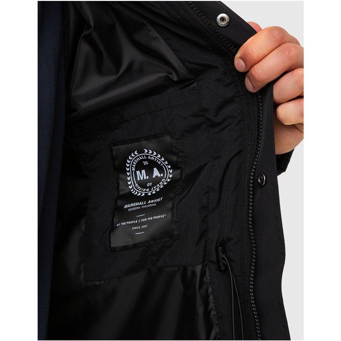 Marshall Artist Quattro Jacket - 001 Black - Escape Menswear