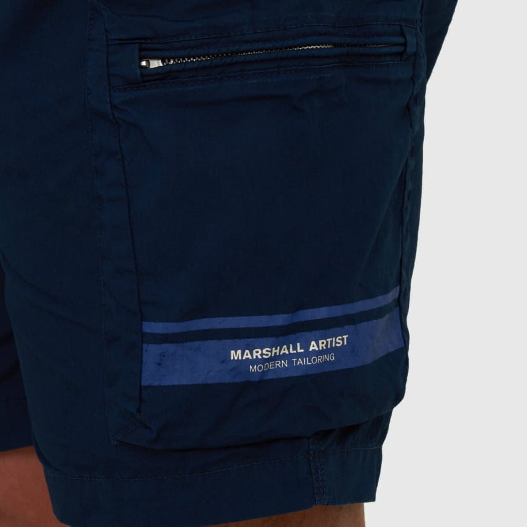 Marshall Artist SEAFIELD Cargo Shorts - Navy - Escape Menswear