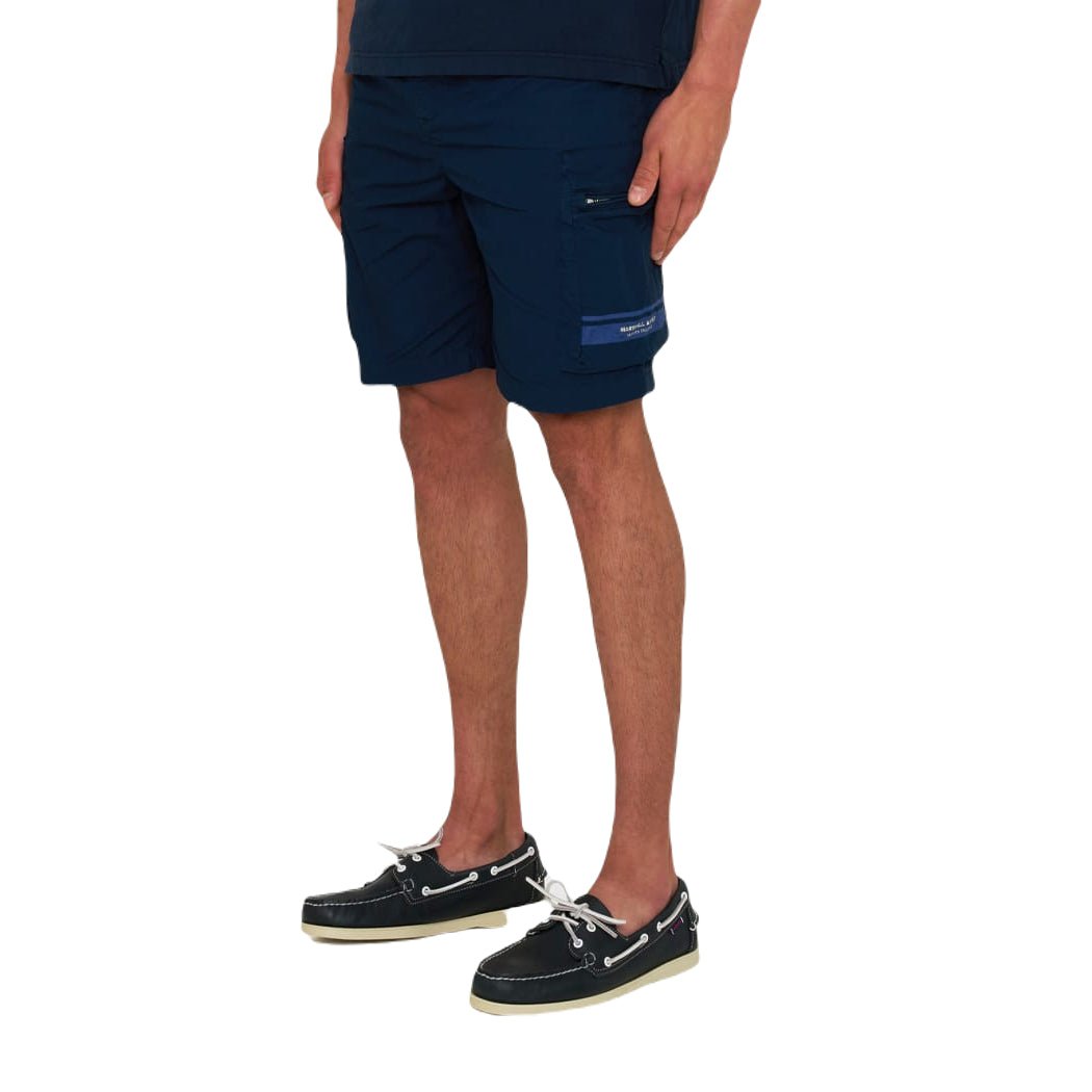 Marshall Artist SEAFIELD Cargo Shorts - Navy - Escape Menswear