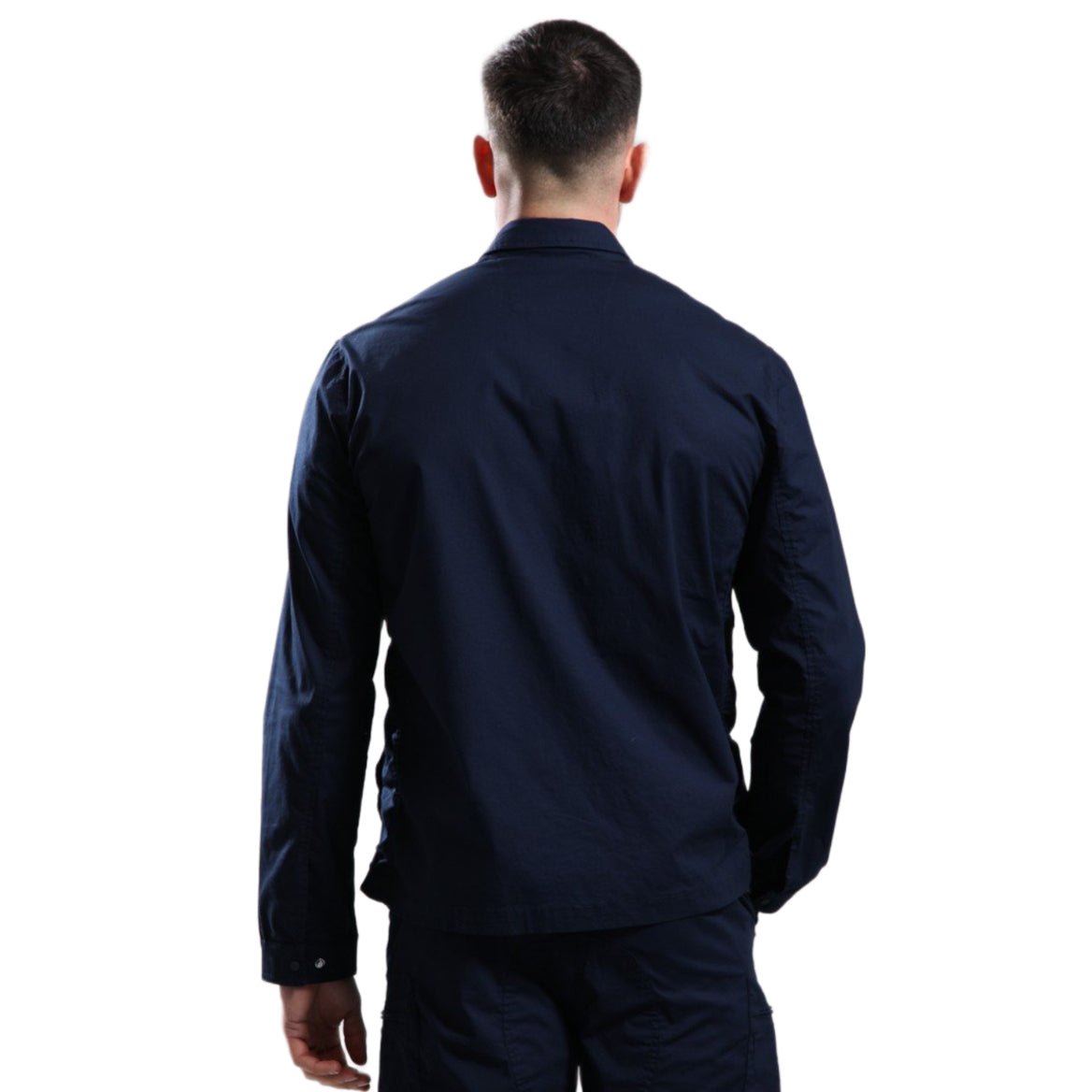 Marshall Artist Seafield Overshirt - 003 Navy - Escape Menswear