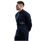 Marshall Artist Seafield Overshirt - 003 Navy - Escape Menswear
