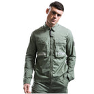 Marshall Artist Seafield Overshirt - 017 Sage - Escape Menswear