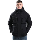 Marshall Artist Seaforth Parka Jacket - 001 Black - Escape Menswear