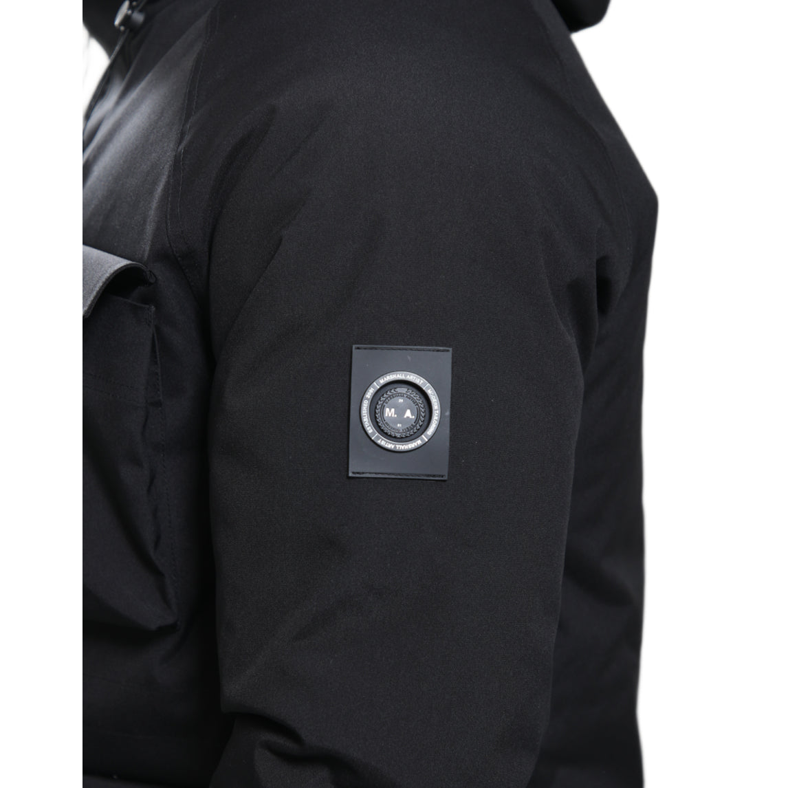 Marshall Artist Seaforth Parka Jacket - 001 Black - Escape Menswear