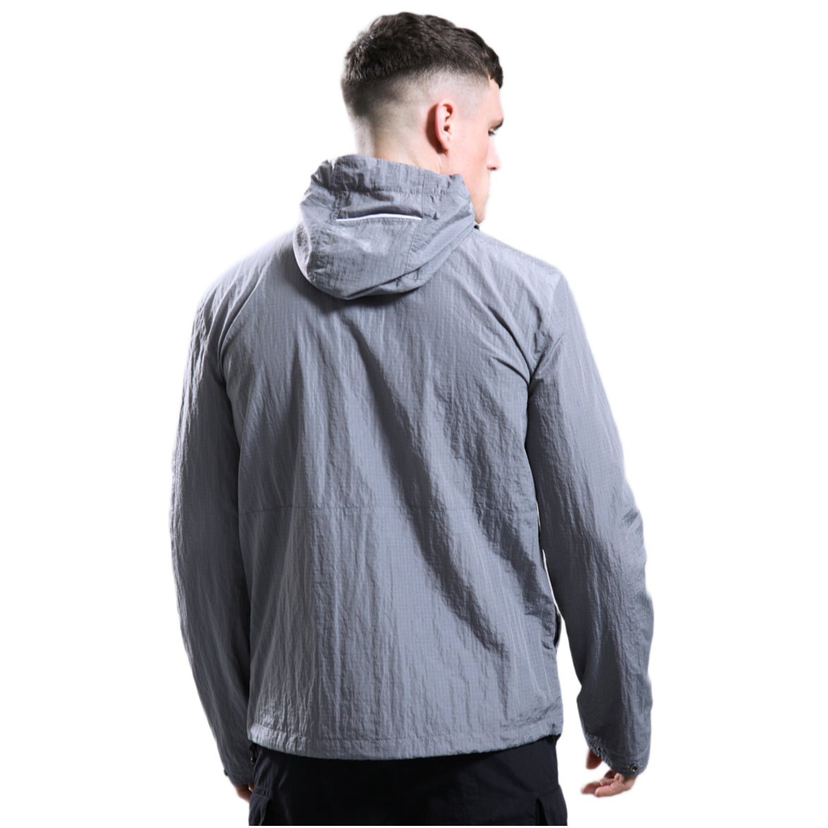 Marshall Artist Sicuro Hooded Overshirt - 046 Volcanic Grey - Escape Menswear