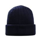 Marshall Artist Siren Cable Knit Beanie - 003 Navy - Escape Menswear