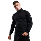 Marshall Artist Siren ¼ Zip Sweatshirt - 001 Black - Escape Menswear