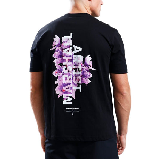 Marshall Artist Sonic Bloom T-Shirt - 001 Black - Escape Menswear