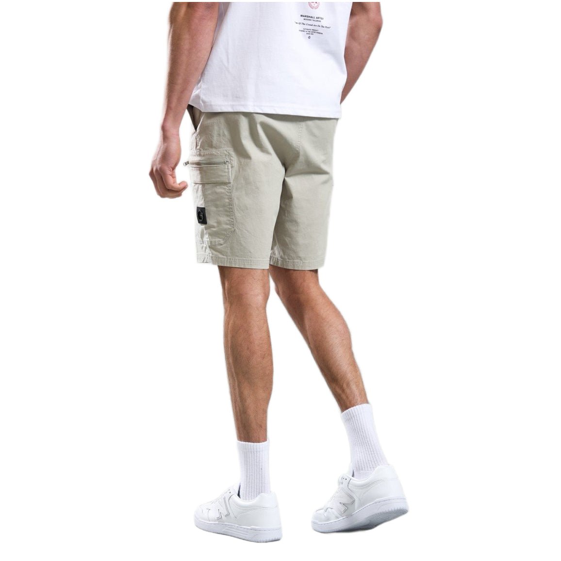 Marshall Artist Vanguard Shorts - 043 Stone - Escape Menswear