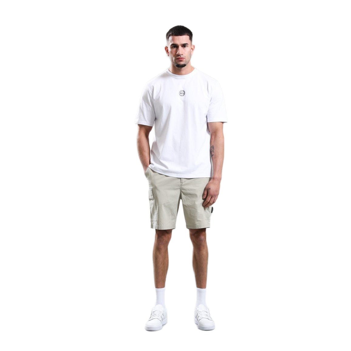Marshall Artist Vanguard Shorts - 043 Stone - Escape Menswear