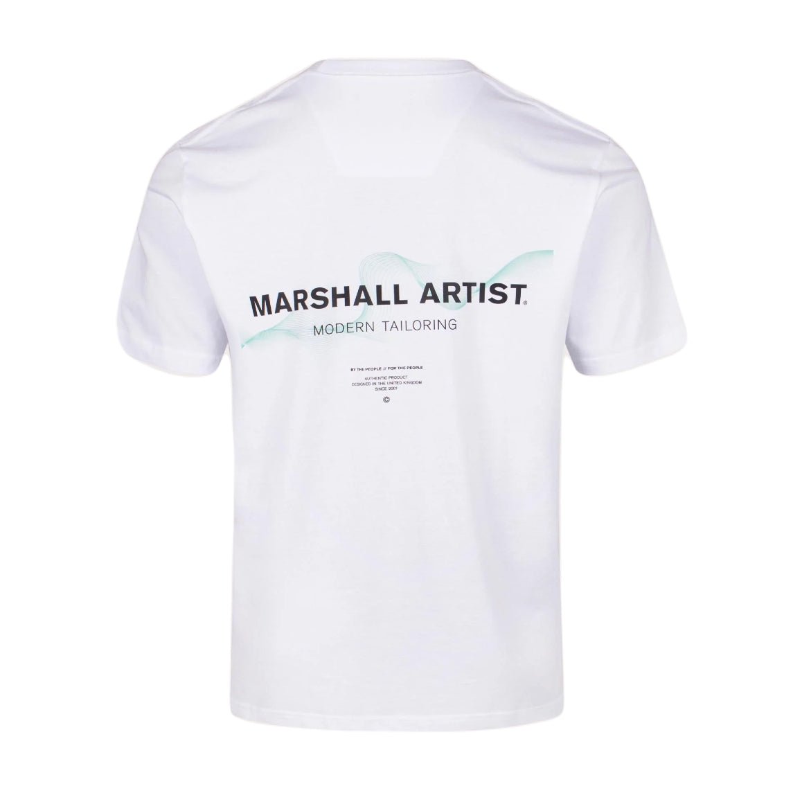 Marshall Artist Wireframe Graphic T-Shirt - 002 White - Escape Menswear