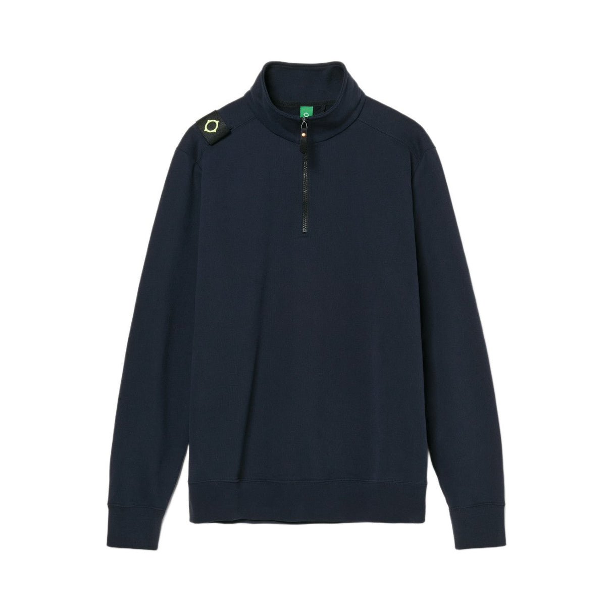 MA.Strum Training Quarter Zip Sweatshirt - 428 Ink Navy - Escape Menswear