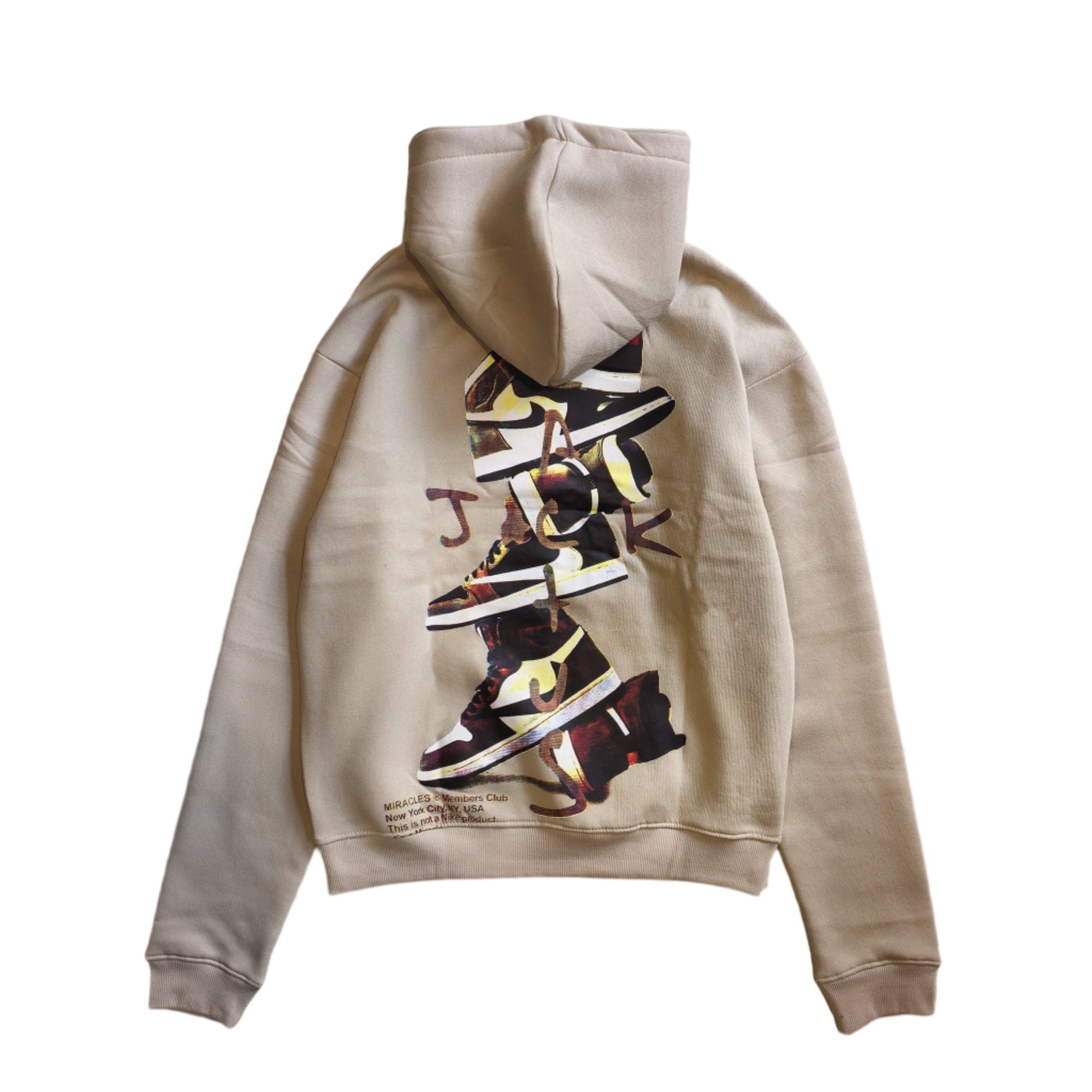 Miracles Air Cactus Hoodie - Stone - Escape Menswear