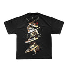 Miracles Air Cactus Print T-Shirt - Black - Escape Menswear