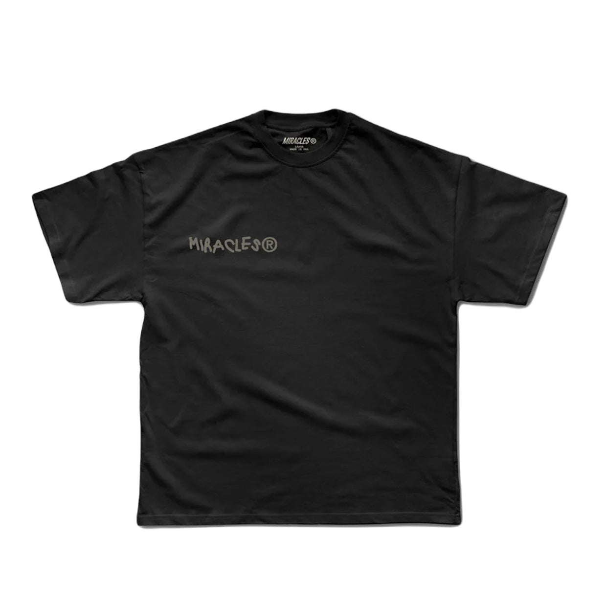 Miracles Air Cactus T-Shirt - Black - Escape Menswear