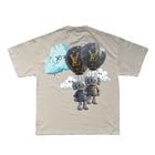 Miracles Balloon T-Shirt - Beige - Escape Menswear