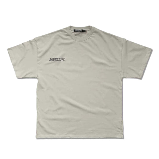 Miracles Balloon T-Shirt - Beige - Escape Menswear
