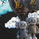 Miracles Balloon T-Shirt - Black - Escape Menswear