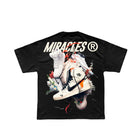 Miracles Bloom T-Shirt - Black - Escape Menswear