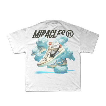 Miracles Cloud T-Shirt - White - Escape Menswear