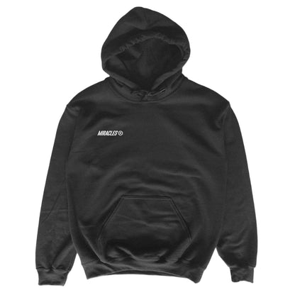 Miracles Hero Hoodie - Black - Escape Menswear
