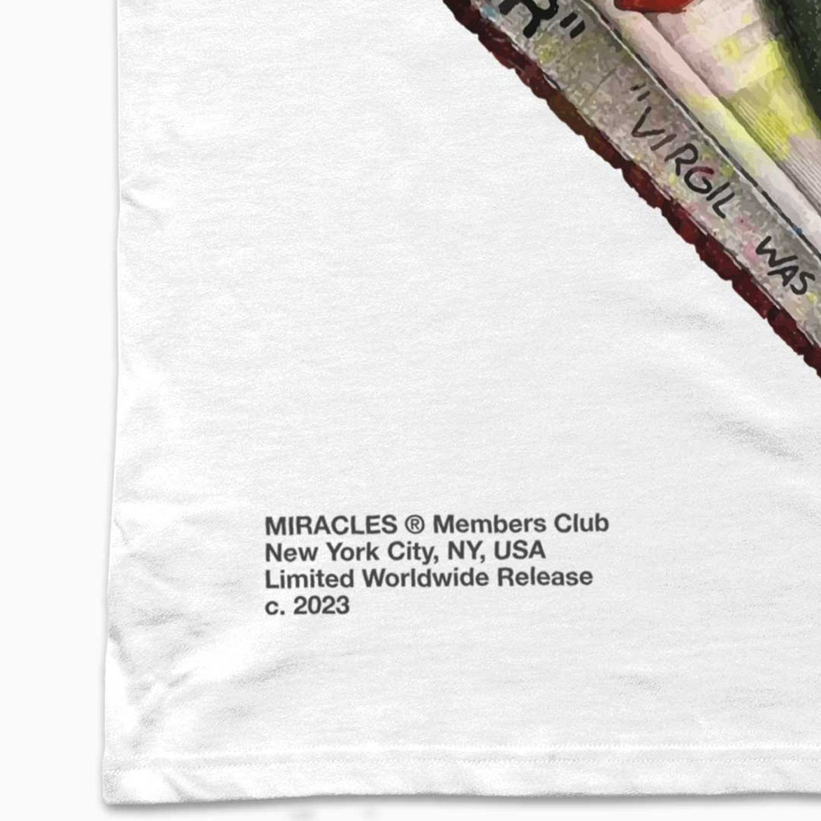 Miracles Members T-Shirt - White - Escape Menswear