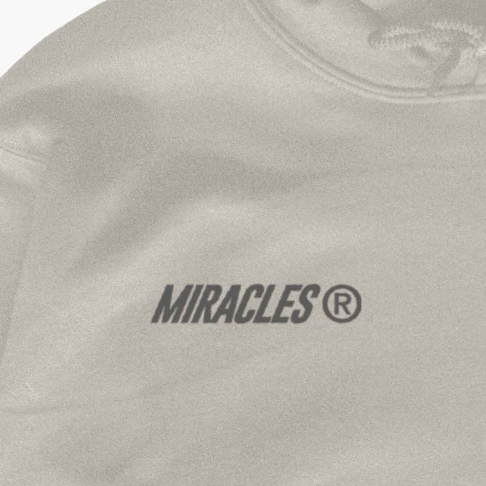 Miracles Moon Hoodie - Beige - Escape Menswear