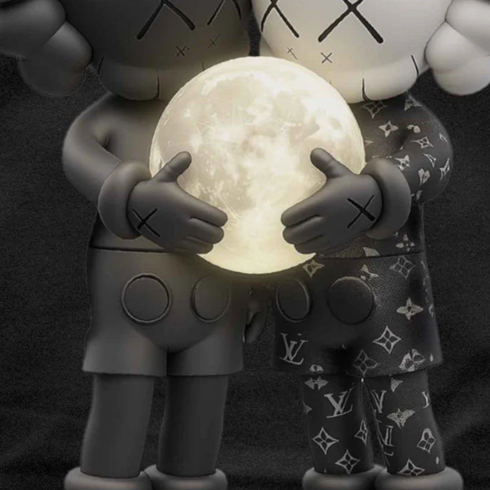 Miracles Moon Hoodie - Black - Escape Menswear