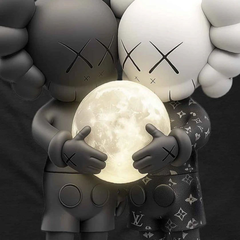 Miracles Moon T-Shirt - Black - Escape Menswear