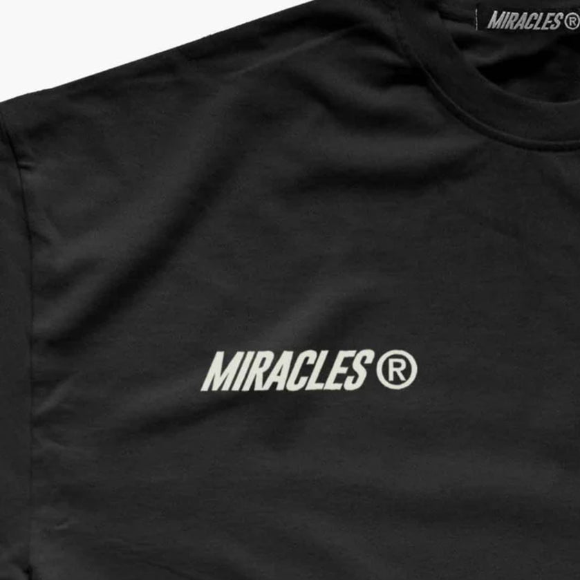 Miracles Moon T-Shirt - Black - Escape Menswear