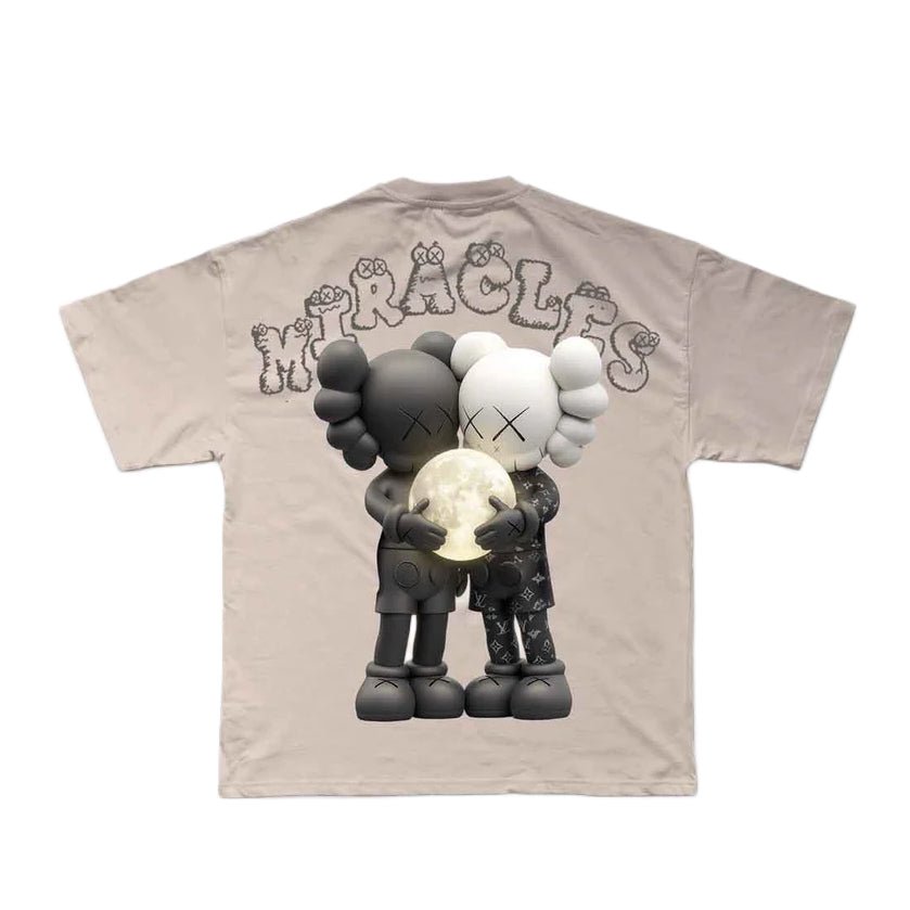 Miracles Moon T-Shirt - Stone - Escape Menswear