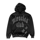 Miracles Puff Print Hoodie - Black - Escape Menswear