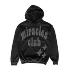 Miracles Puff Print Hoodie - Black - Escape Menswear