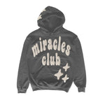 Miracles Puff Print Hoodie - Gun Metal - Escape Menswear
