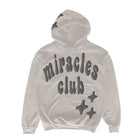Miracles Puff Print Hoodie - Stone - Escape Menswear