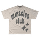 Miracles Puff Print T-Shirt - Stone - Escape Menswear