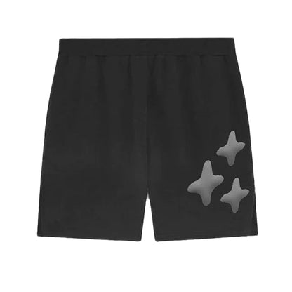 Miracles Puff Shorts - Black - Escape Menswear