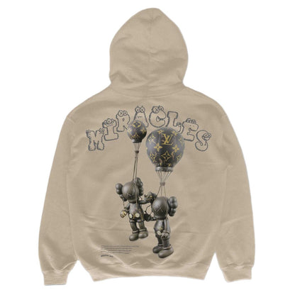 Miracles Sky Hoodie - Stone - Escape Menswear