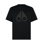 Moose Knuckles Chamblee Leaf T-Shirt - 292 Black - Escape Menswear