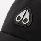 Moose Knuckles Crescent Logo Cap - 292 Black - Escape Menswear