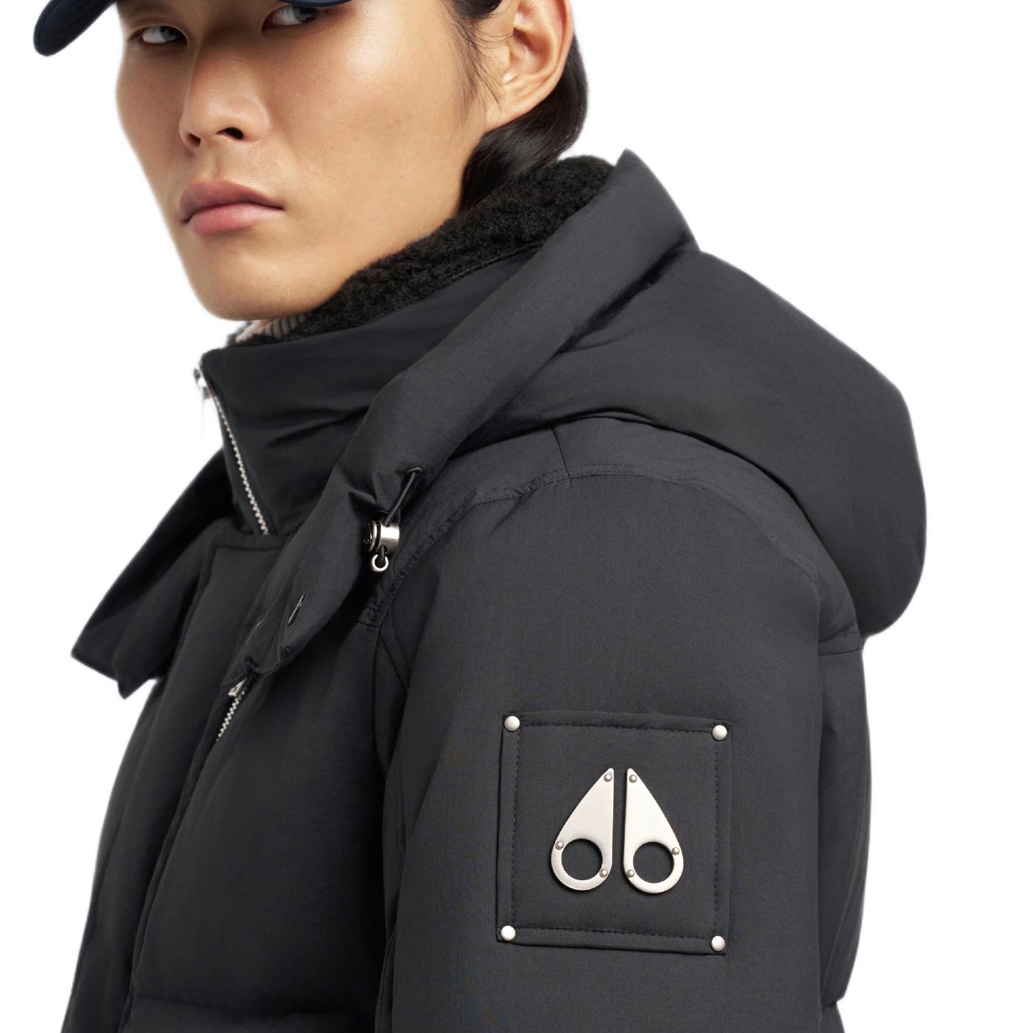 Moose Knuckles Everest Puffer 3Q Jacket - 292 Black - Escape Menswear