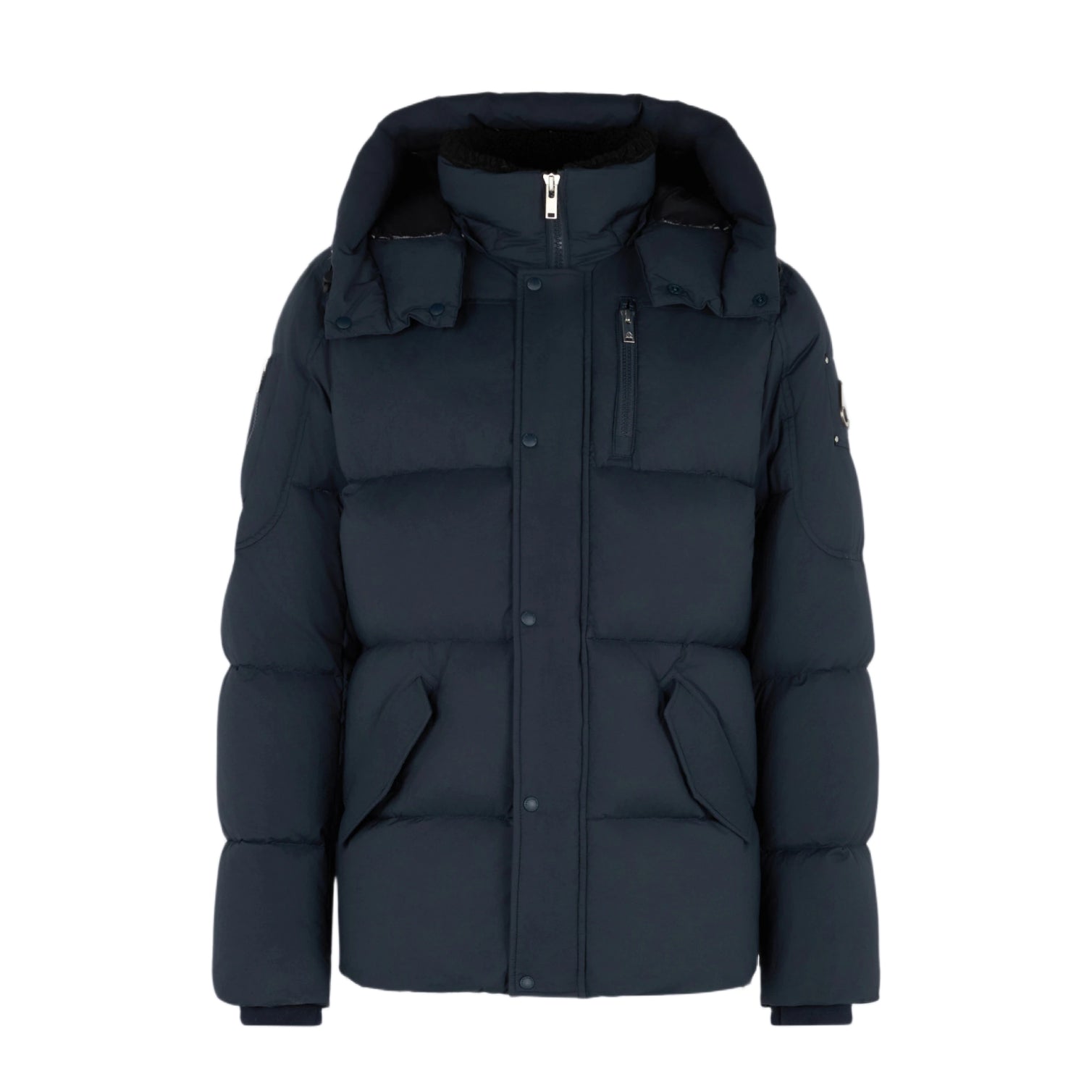 Moose Knuckles Everest Puffer 3Q Jacket - 833 Navy - Escape Menswear
