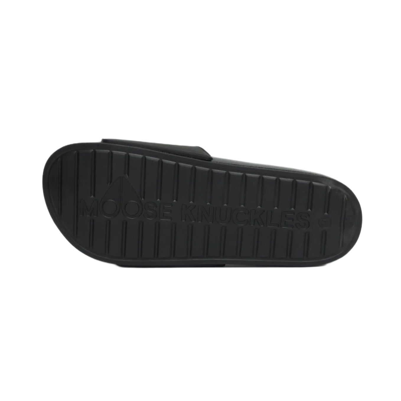 Moose Knuckles Logo Icon Sport Slides - 292 Black - Escape Menswear