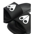 Moose Knuckles Logo Icon Sport Slides - 292 Black - Escape Menswear