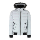Moose Knuckles Onyx Scotchtown Shearling Bomber Jacket - 1621 Grey Birch/Ice - Escape Menswear