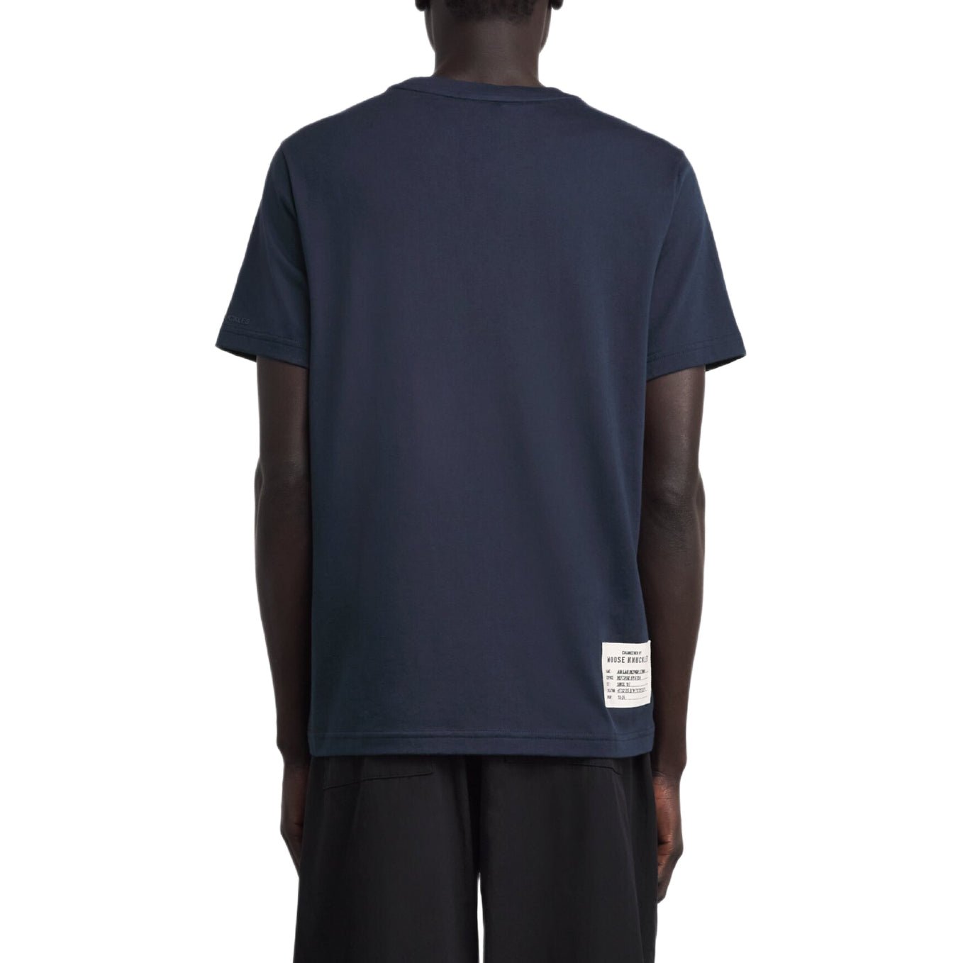 Moose Knuckles Tandem T-Shirt - 833 Navy - Escape Menswear