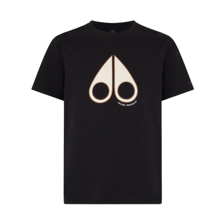 Moose Knuckles Tandem T-Shirt - Black - Escape Menswear