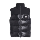 Moose Knuckles Victory Peak Down - Filled Gilet - 292 Black - Escape Menswear