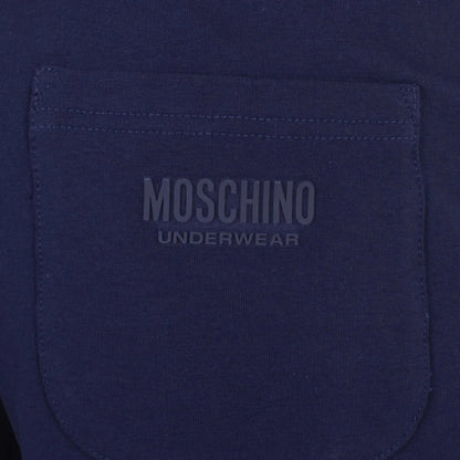 Moschino Tape Pop Track Shorts - 290 Navy - Escape Menswear