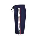 Moschino Tape Pop Track Shorts - 290 Navy - Escape Menswear